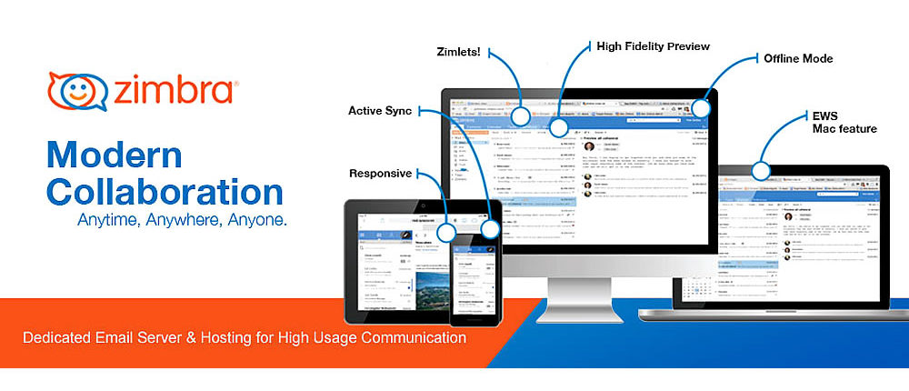 Zimbra Email Collaboration Server